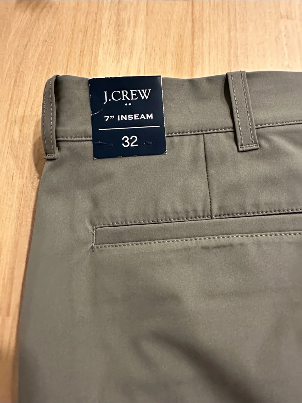 J. Crew Olive Green Tech Shorts